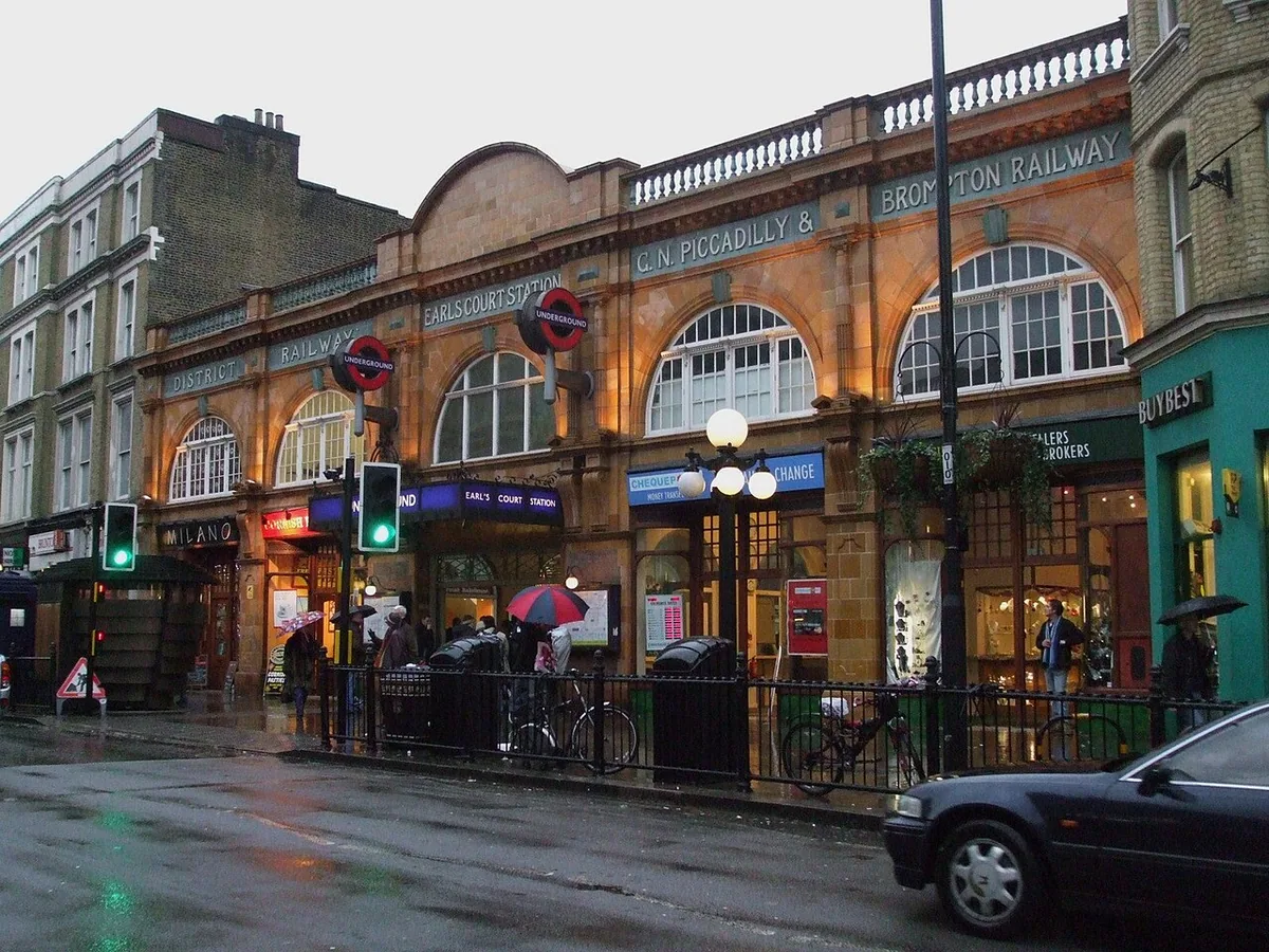 Earl's Court tube station eastern entrance