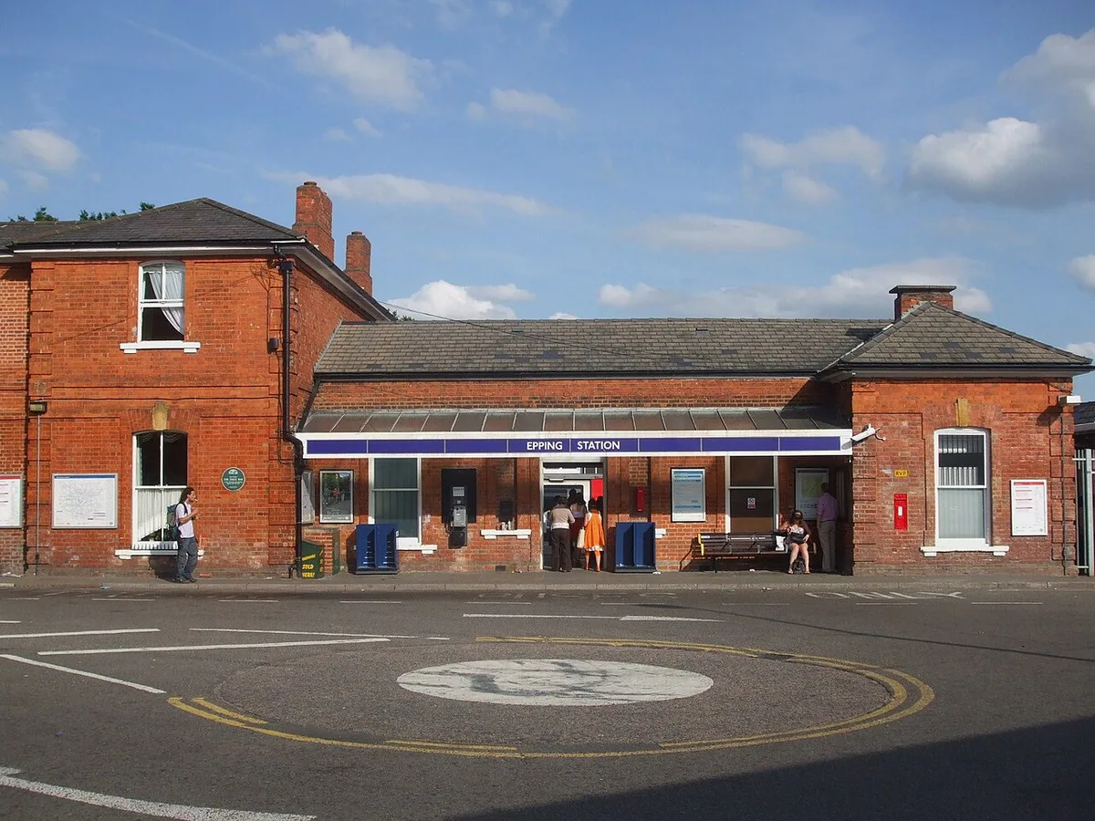 Epping tube station building