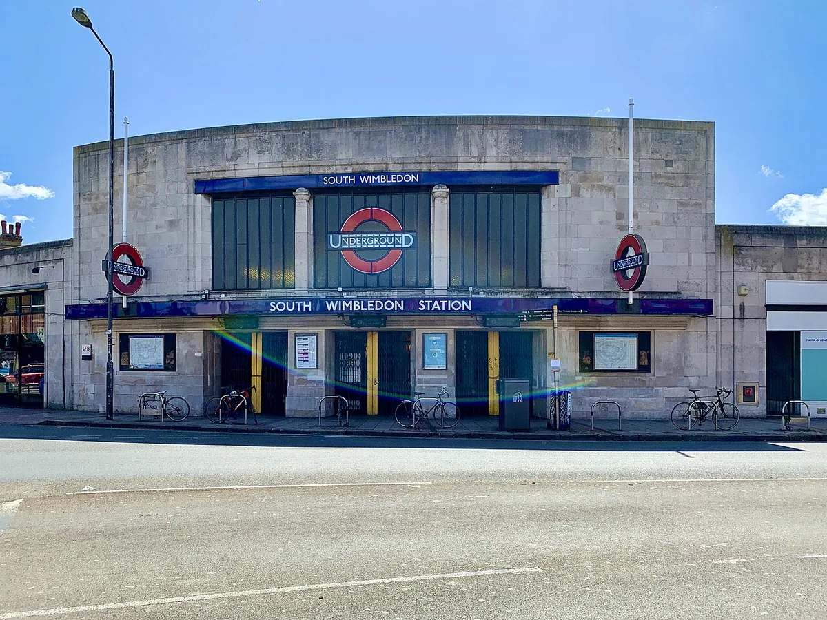 Station building of South Wimbledon tube station. Taken during my Northern Line Tube Walk .