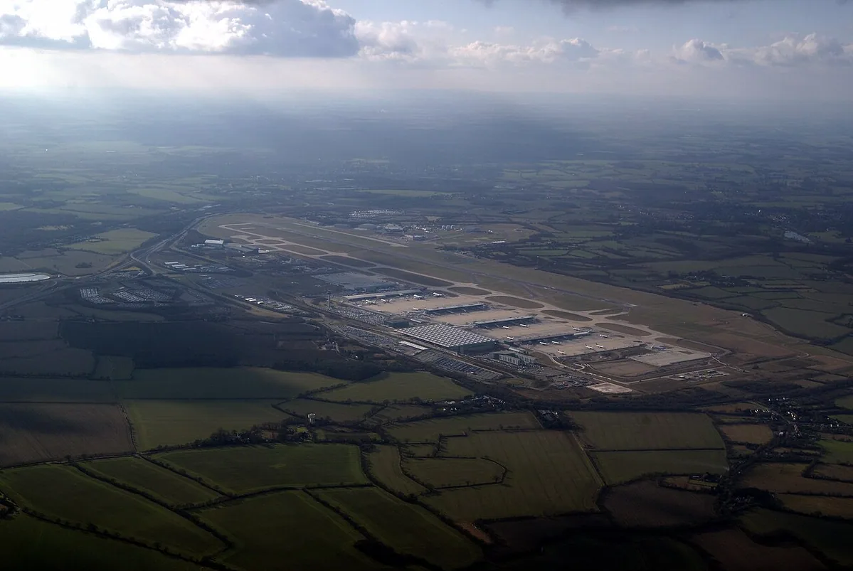 Stansted Airport.
