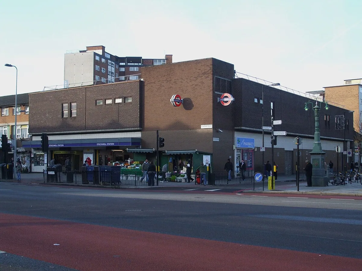 Stockwell tube station building